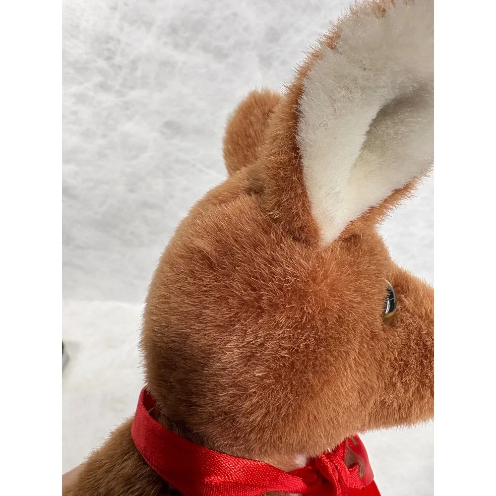 United Souvenirs Australia Kangaroo and Joey Plush Brown Stuffed Animal 8 inch